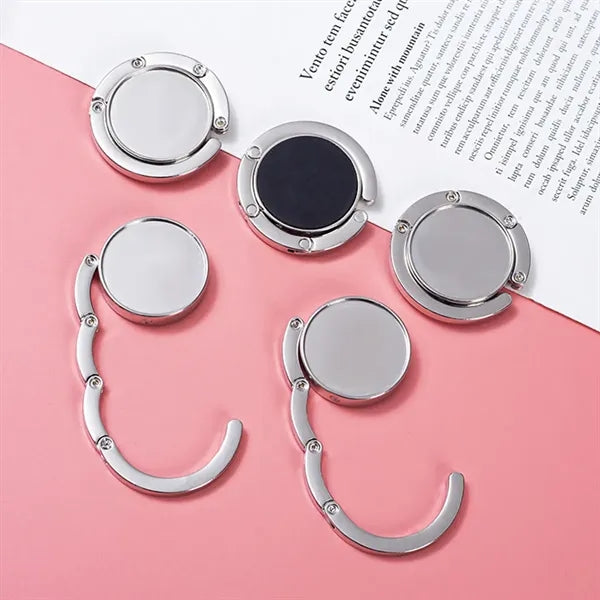 Foldable Portable Exquisite Custom Handbag Table Hook