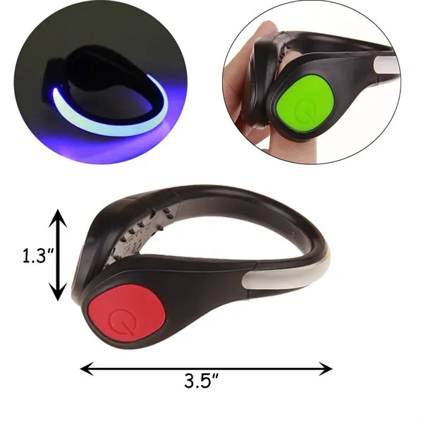 LED Flash Shoe Safety Clip Lights