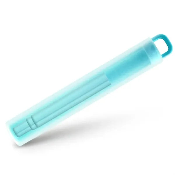 Collapsible Stainless Steel Folding Straw Brush Set