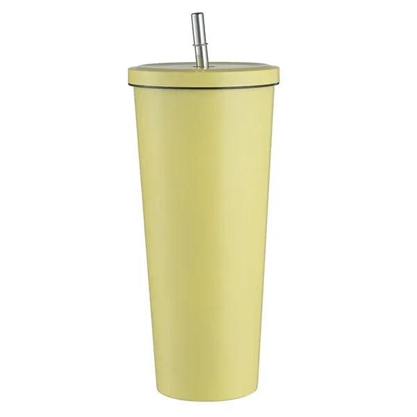 25oz Stainless Steel Straw Vacuum Cup For Coffee