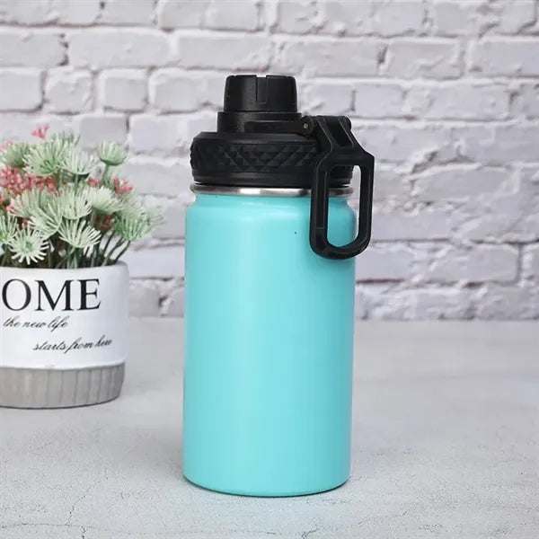 12oz Stainless Steel Children Water Bottle with Spout Lid