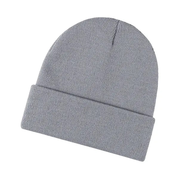 Winter Knitted Cuffed Skull Cap