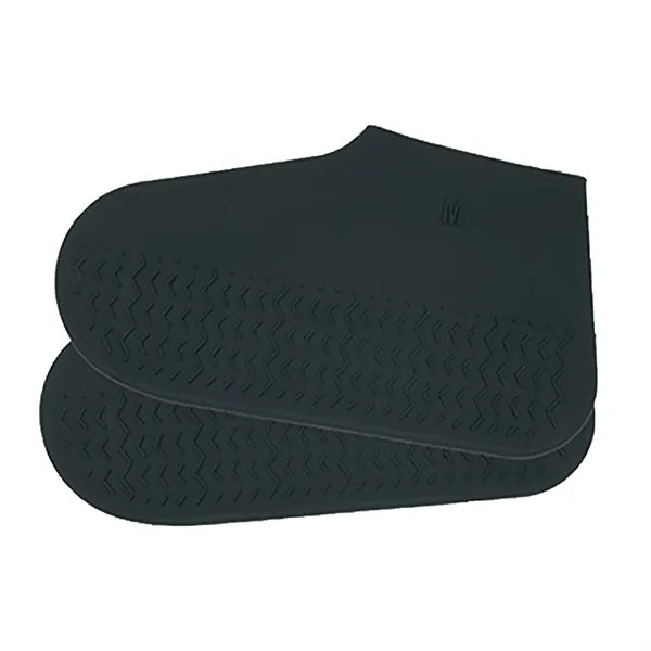 2-Pack Waterproof Anti-Slip Silicone Shoe Covers for Outdoor