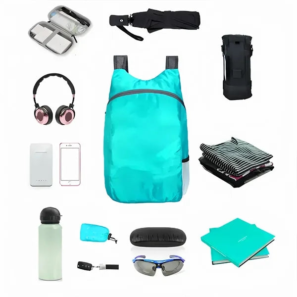 Lightweight Packable Water-Resistant Outdoor Backpack