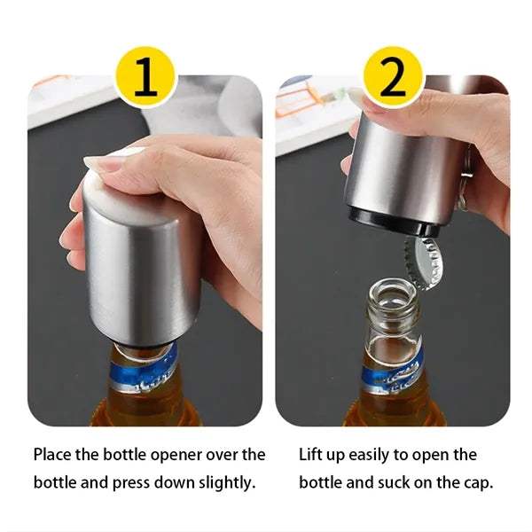 Automatic Stainless Steel Beer Bottle Opener