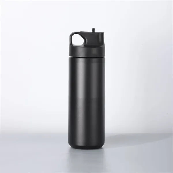 500ml Vacuum Stainless Steel Water Tumbler with Straw