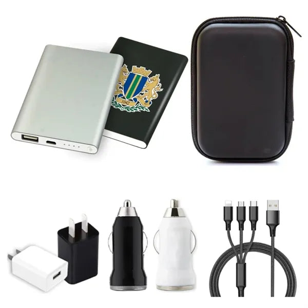 4-in-1 Travel Charging Set