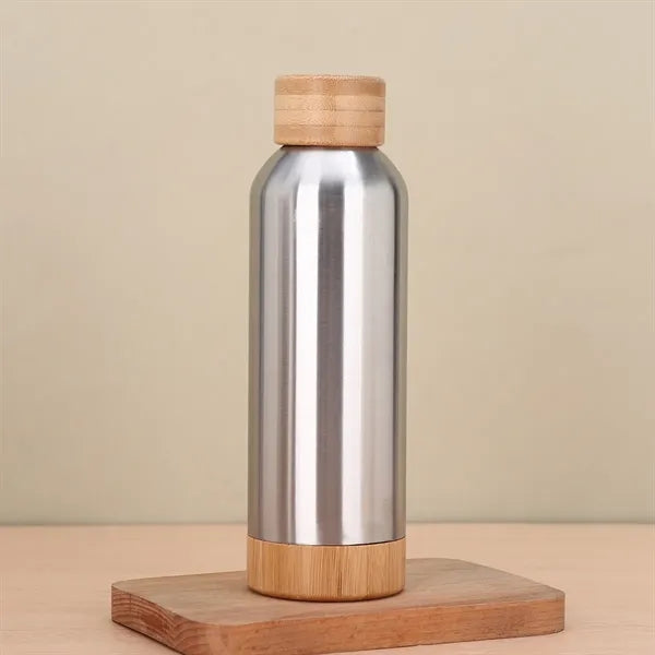500ml Wooden Water Bottle with Bamboo Lid
