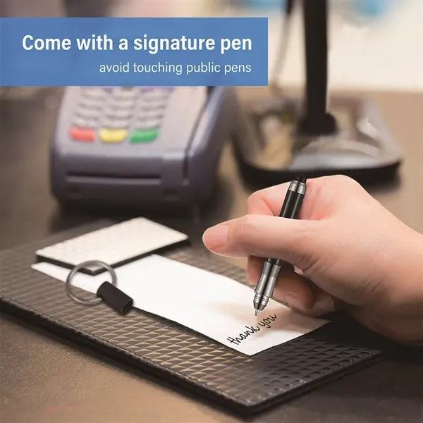 3-in-1 Mini Touchscreen Stylus Pen Keychain