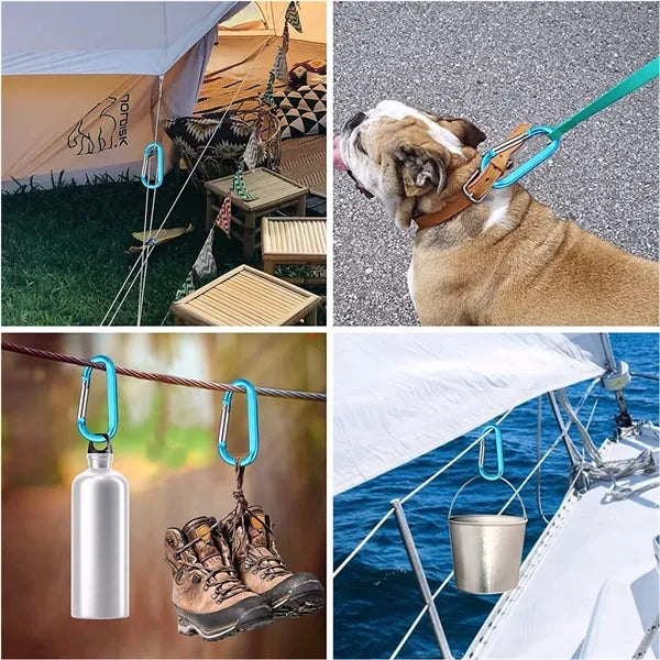 Carabiner with Split Ring