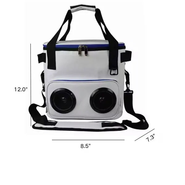 Insulated Picnic Cooler with Speaker