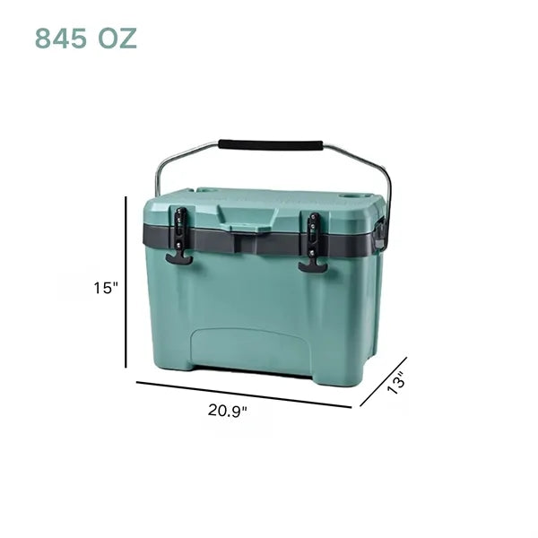 Portable Picnic Cooler Box 20.9" x 13" x 15"