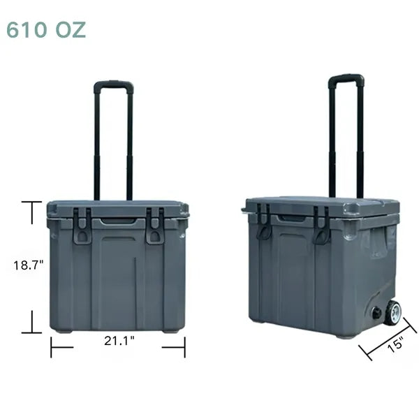 37QT Insulated PE Luggage Cooler