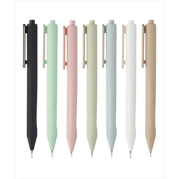Union Printed - Matte Soft Rubber Coated Ballpoint Pens