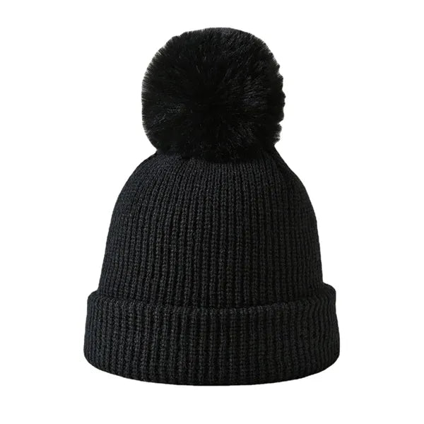Pom Cuffed Beanie