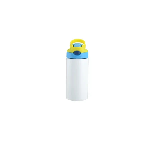 Stainless Steel Kid 12 oz Vacuum Tumblers With Straw