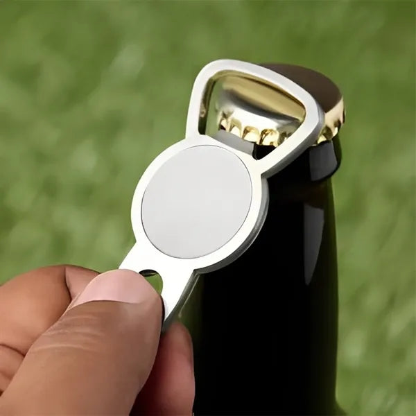 Beer Bottle Opener Metal Divot Tool