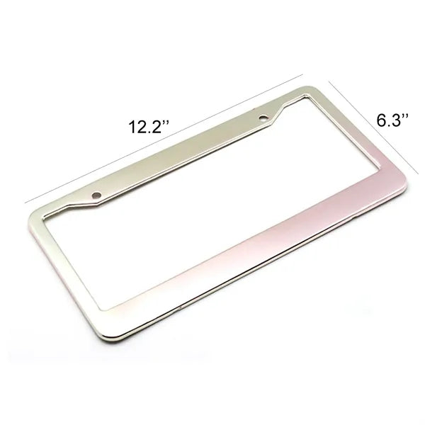 Aluminum License Plate Frame