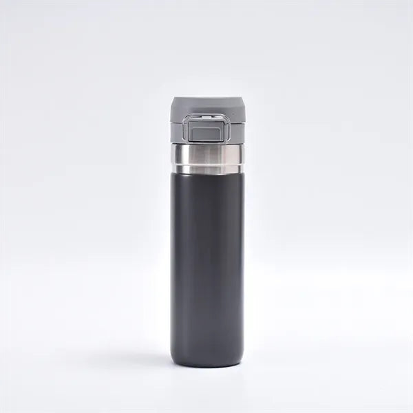 24oz Stainless Steel Water Bottle with Pop-up Lid