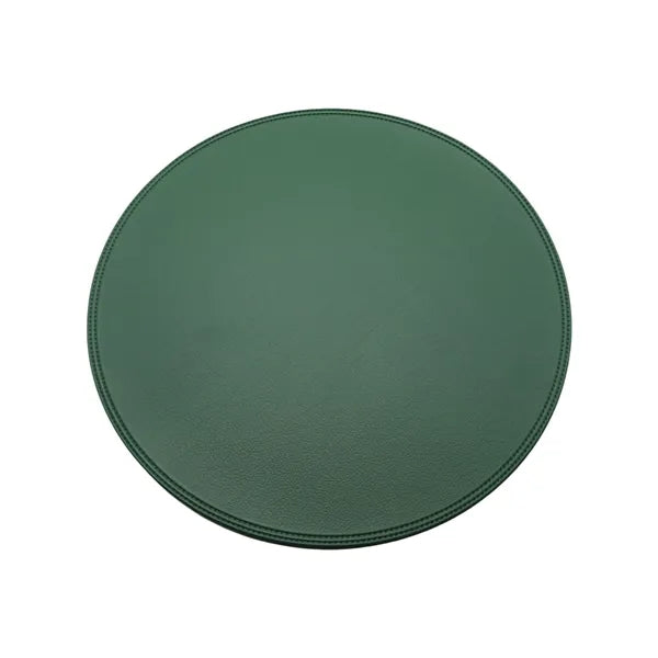 15" Leather Round Placemat