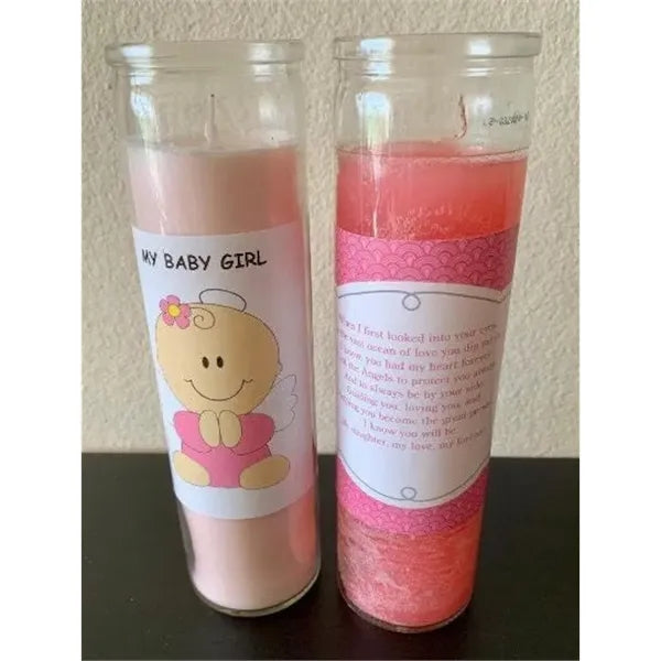 Energized and Anointed Glass Candles