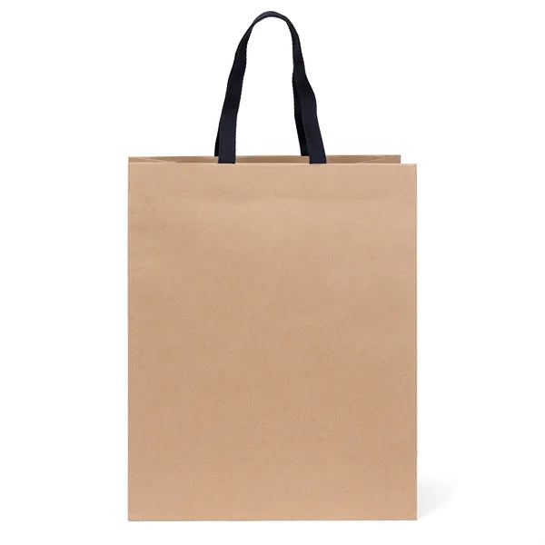 Eco Teak- Woven Handle Eurotote - Flexo Ink Print