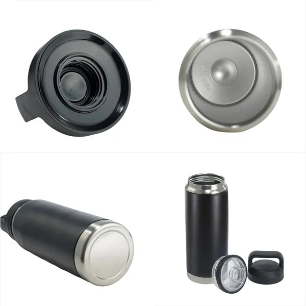 27oz Double-Wall Insulated Bottle With Silicone Handle