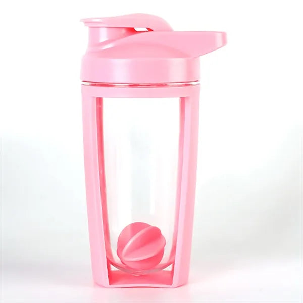 Fitness protein powder shake bottle