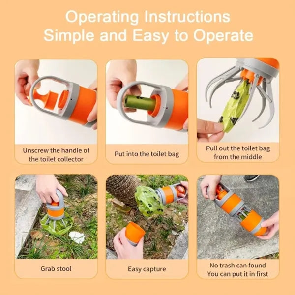 Pet poop scoop
