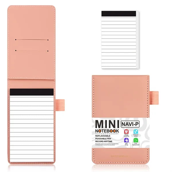 A7 Pocket Notebook PU Mini Notepad