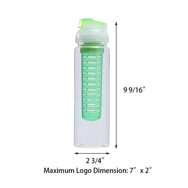 23 oz. Plastic Sports Bottle With Filter