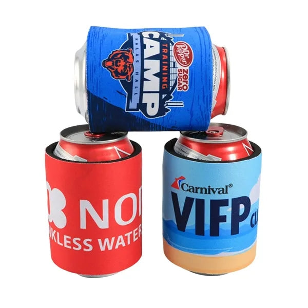 Neoprene Slap Wrap Sleeve Beer Can Cooler