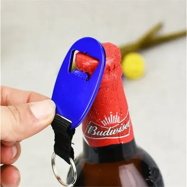Logo Beer Opener Key Ring