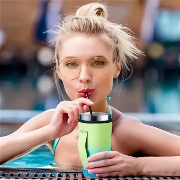 Neoprene Iced Coffee Cup Sleeve