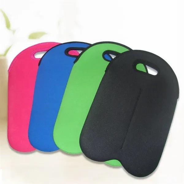 Handheld Neoprene Wine Bottle Bag Protective Sleeve Holder