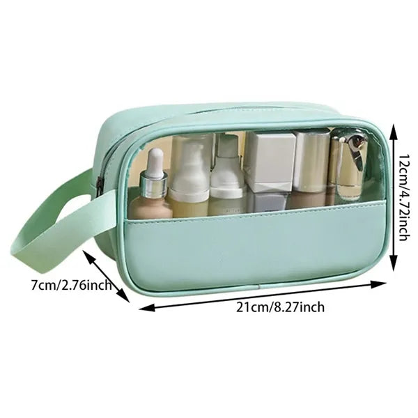 PU Makeup Handbag Travel Toiletry Cosmetic Bag