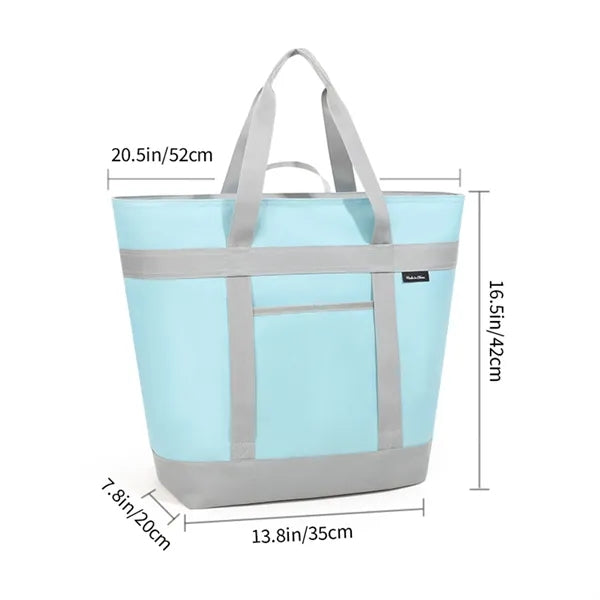 Foldable Oxford Lunch Tote Bag