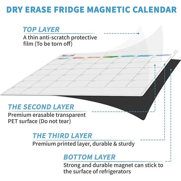 A3 Magnetic White Board