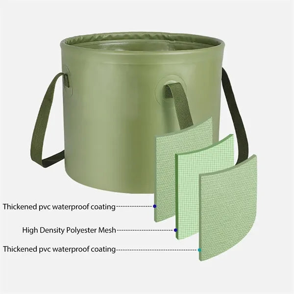 Portable Foldable PVC Camping Outdoor Water Bucket