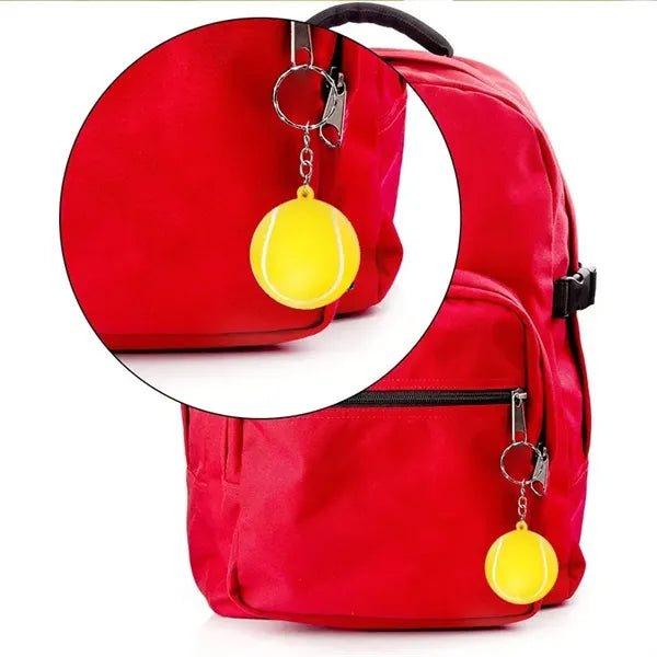 Foam Squeeze Sports Ball with Keychain
