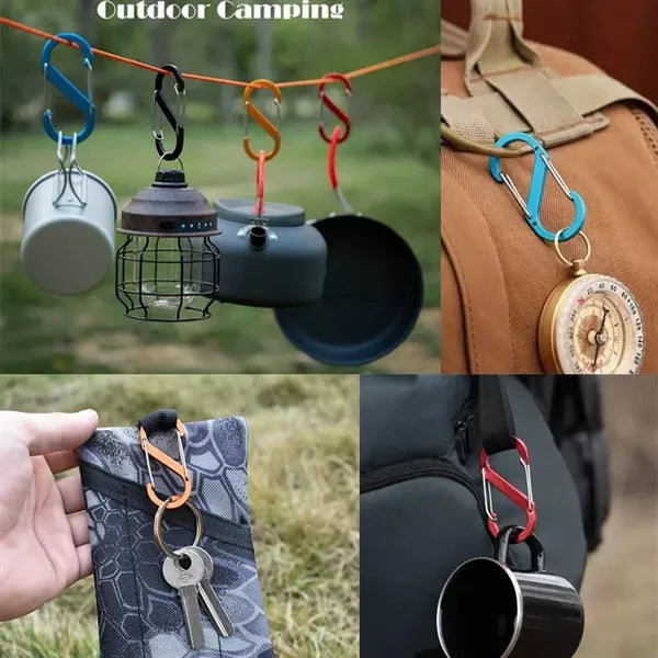 Aluminum Alloy S-shaped Carabiner