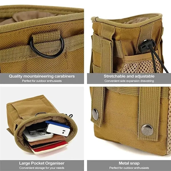 Outdoor mountaineering accessories camping small waist bag