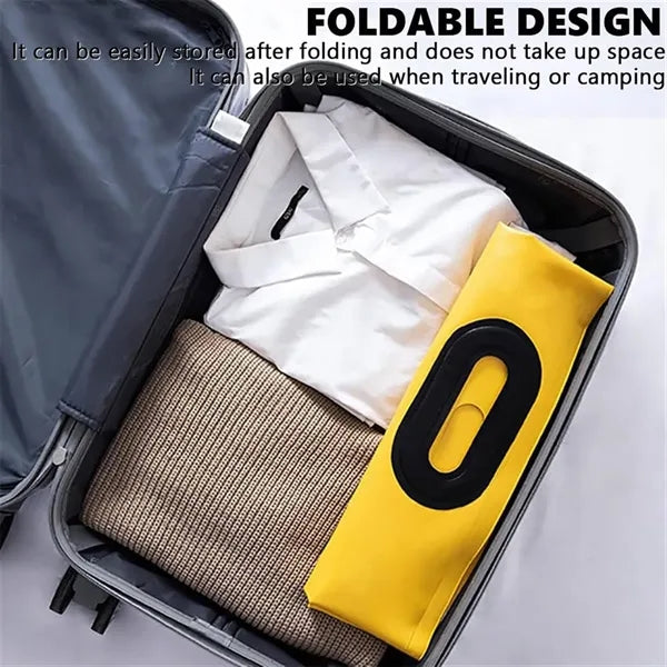 Portable Foldable Outdoor Camping Collapsible Water Bucket