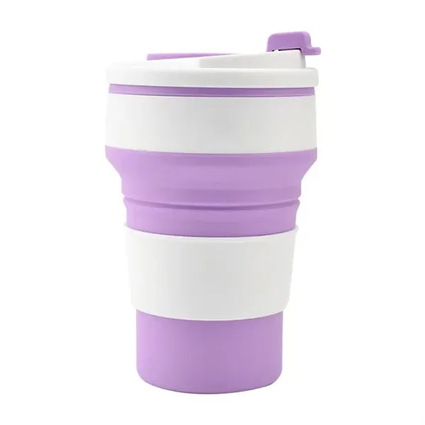 12oz Collapsible Silicone Travel Folding Cup