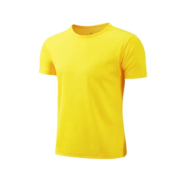 Unisex Lightweight Quick-Dry Short Sleeve Sports T-Shirt