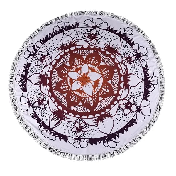 Round Beach Towel