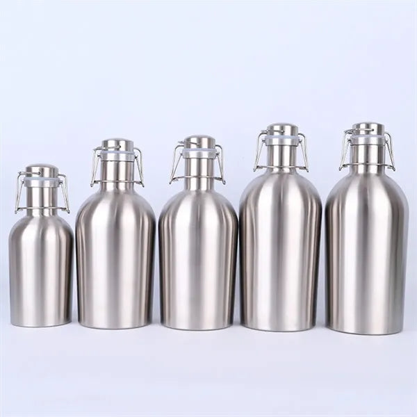 34 oz stainless steel beer growler for groomsmen gift