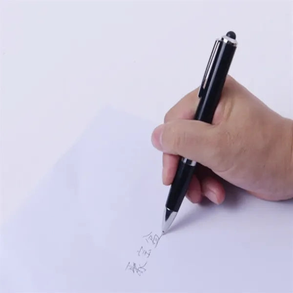 Multi-Function Ballpoint Pen with Touch Screen Stylus & Wine