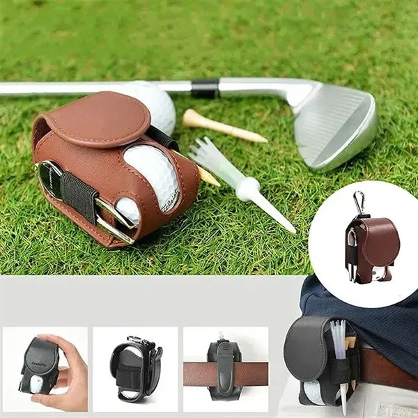 PU Golf Ball Carry Bag