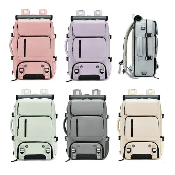 Multifunction Outdoor Travel Backpack with Shoe Compartment